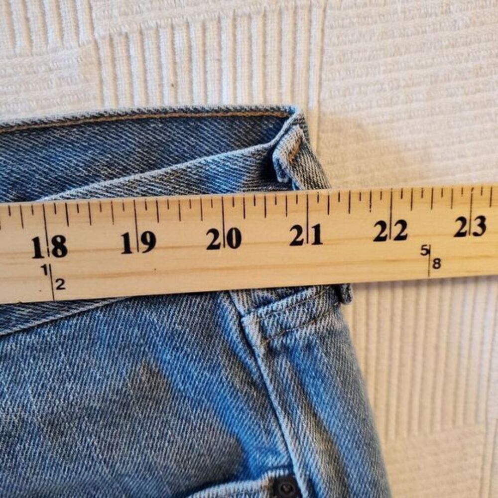 Wrangler Shorts Premium Denim Jean Men's Size 42 Blue Cotton - Picture 7 of 9